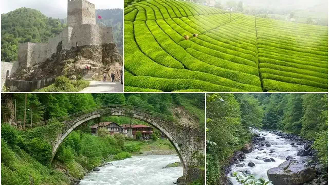 Rize Continues to Be the Favorite of Tourists as a Natural Wonder vacation in rize nature vacation Holiday in Türkiye.