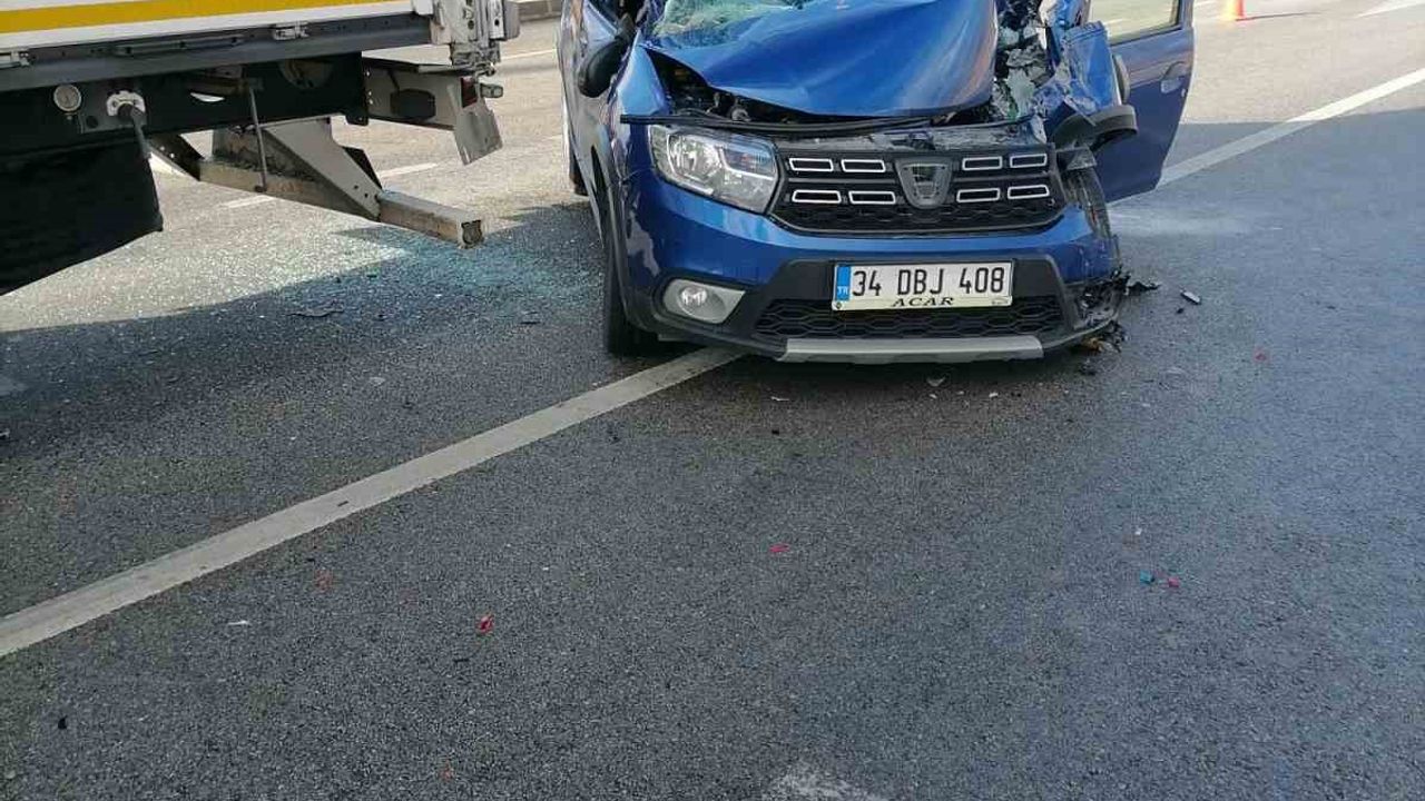Amasya’da 4 aracın karıştığı zincirleme kazada 6 kişi yaralandı