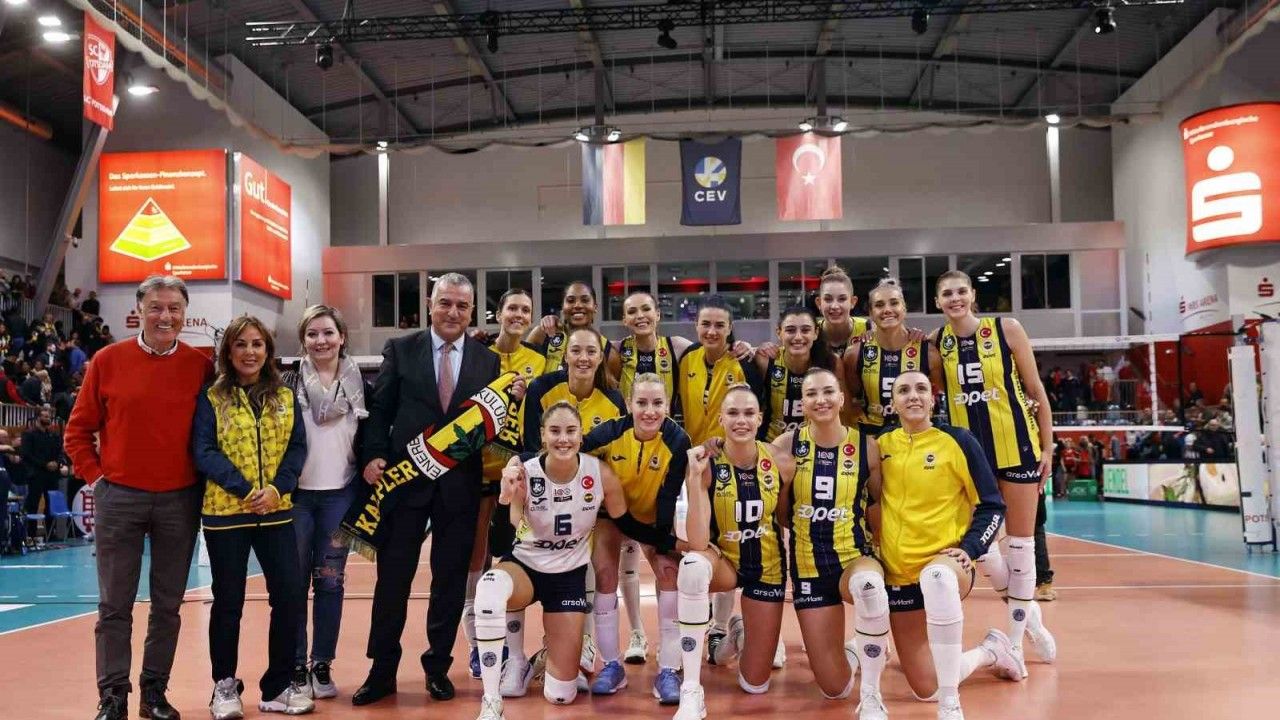 CEV Şampiyonlar Ligi: SC Potsdam: 0 - Fenerbahçe: 3