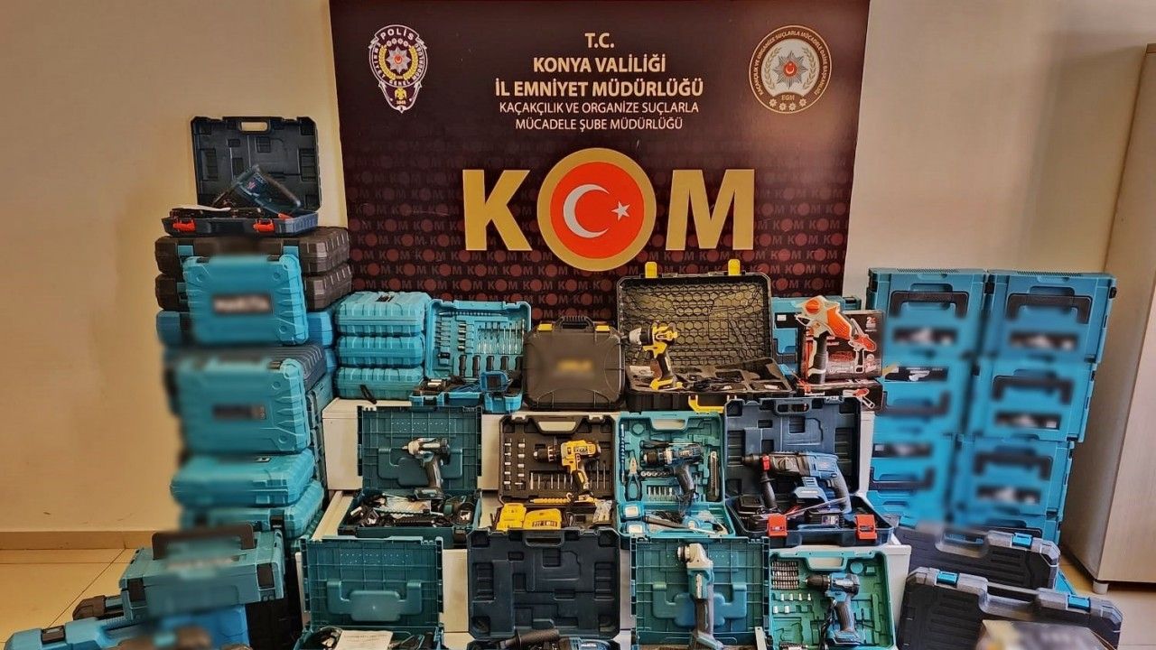 Konya’da kaçakçılara operasyonu: 3 gözaltı