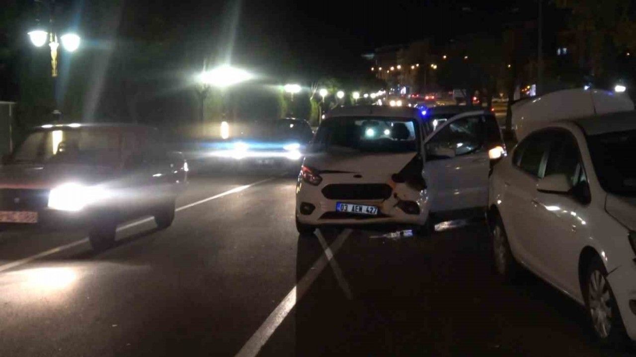 Kütahya’da zincirleme trafik kazası: 1 yaralı
