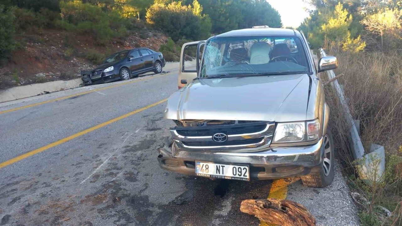 Menteşe’de trafik kazası: 3 yaralı