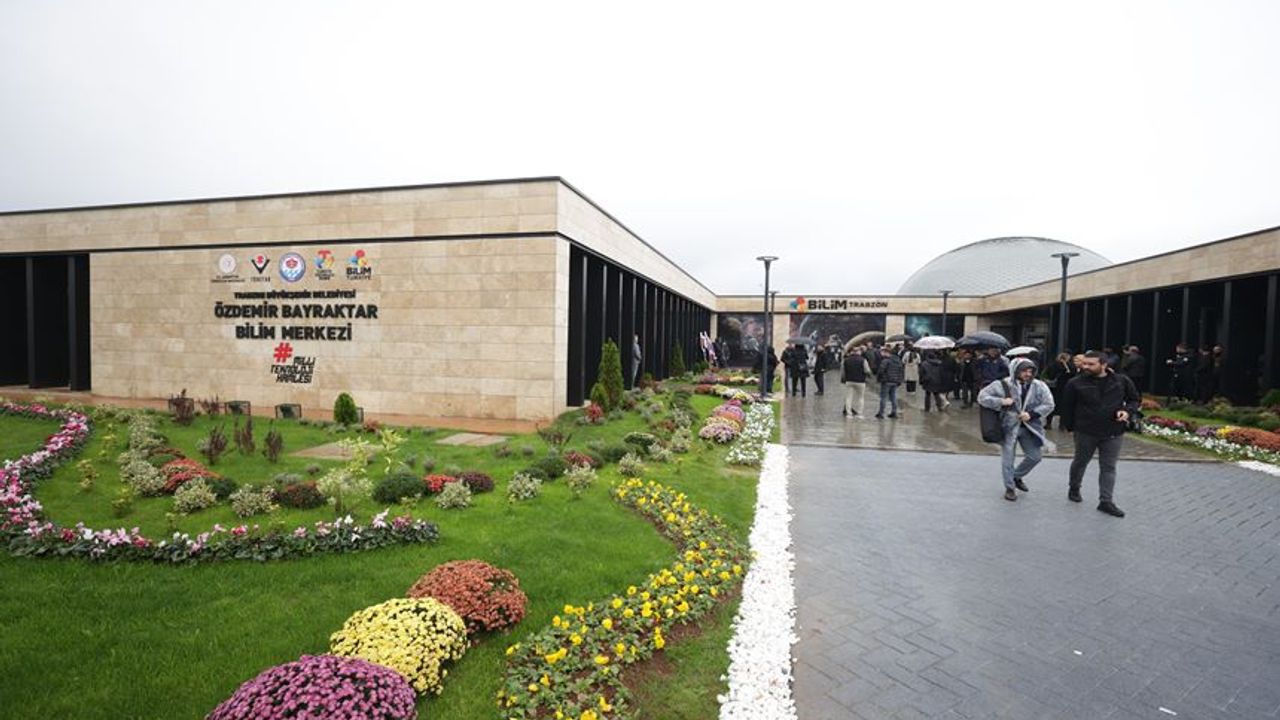Türkiye’nin 2. Uzay Temalı ,Bilim Merkezi Trabzon'da Açıldı