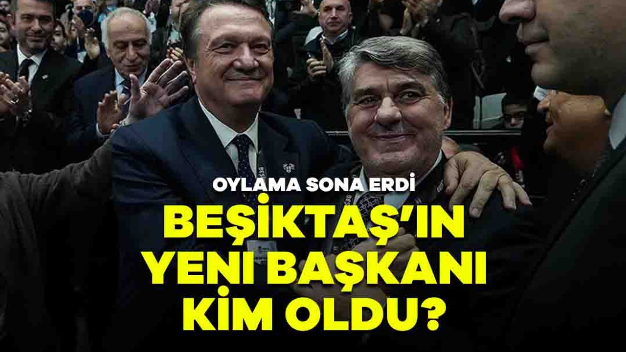 Beşiktaş'ın Yeni Başkanı Seçildi