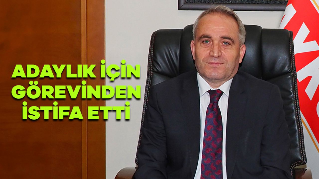 ÇAYKUR Genel Müdür Yardımcısı Karaoğlu, Çayeli Belediye Başkanı Adaylığı İçin İstifa Etti