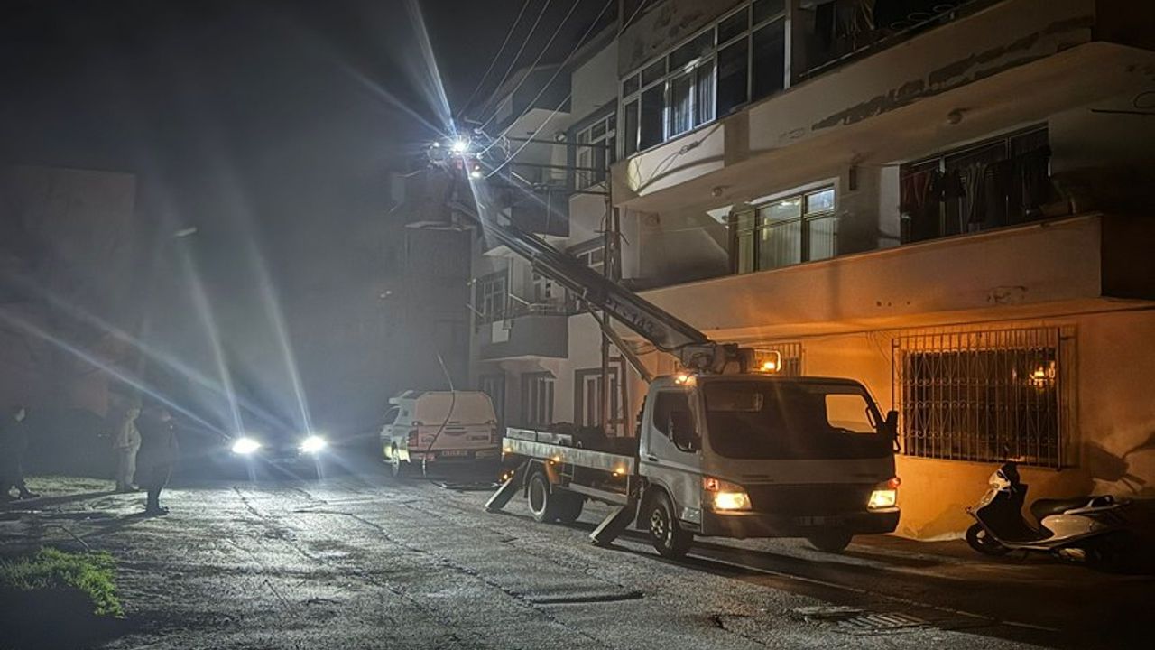 Trabzon'da Trafo Yangını Korkuttu