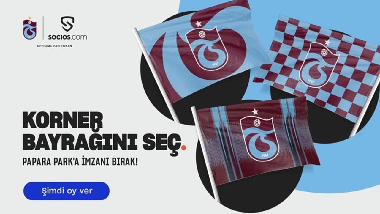 Trabzonspor'un Korner Bayrağı Taraftar Oylarıyla Belirlenecek
