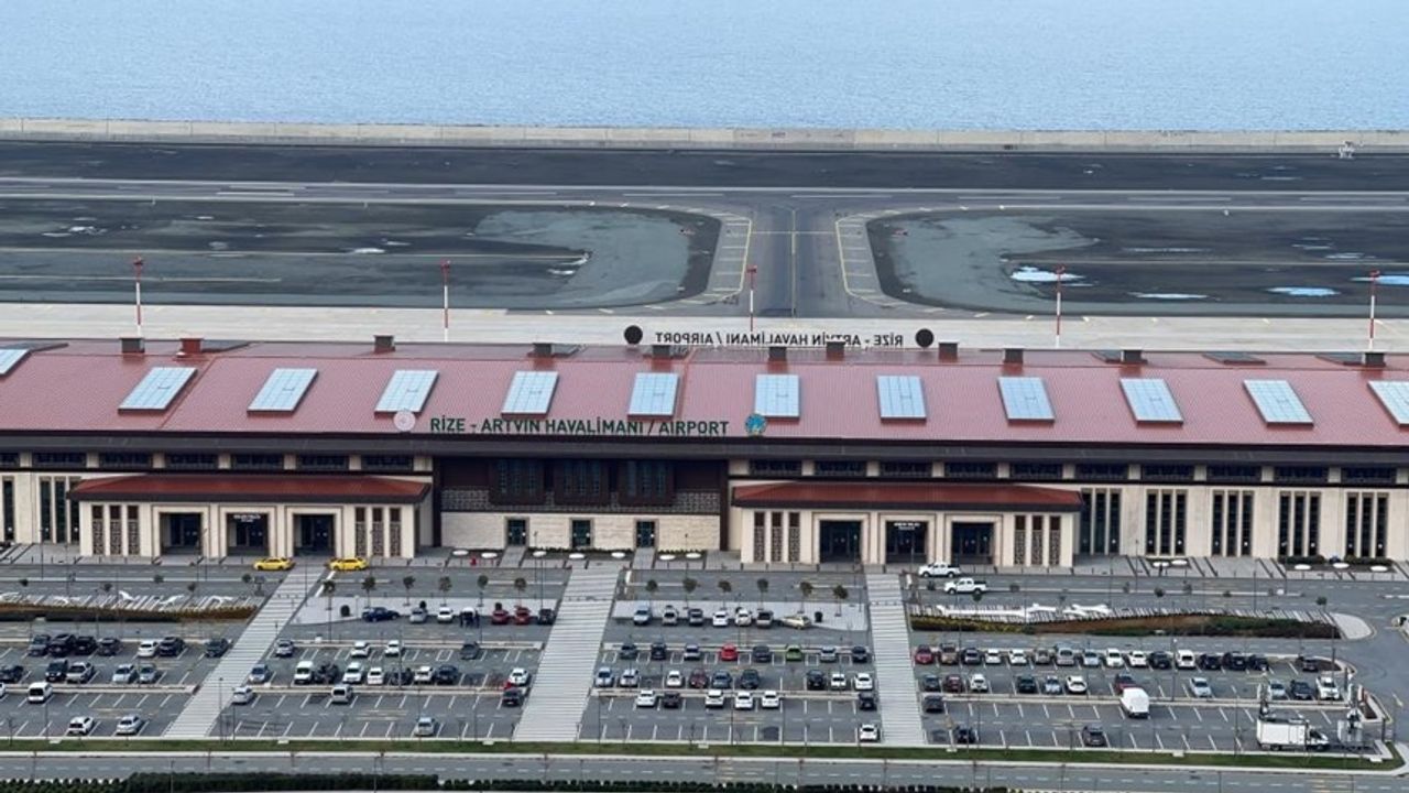 Rize-Artvin Havalimanını Yeni Yılın İlk Ayında 85 Bin 794 Yolcu Kullandı