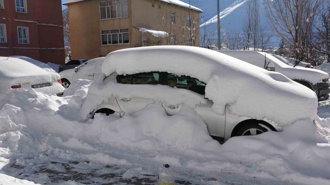 Bitlis'te kar esareti: 181 köy yolu ulaşıma kapandı