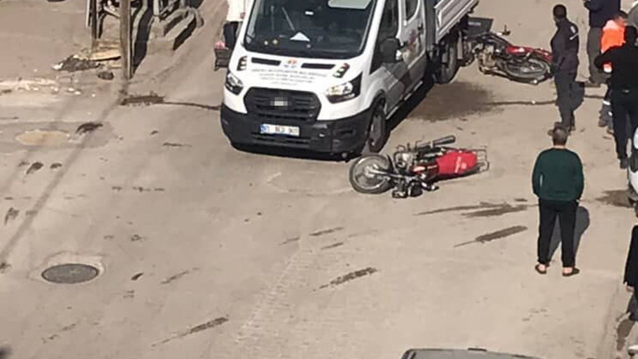 Motosikletle polisten kaçarken kaza yaptı yakalandı, 28 bin TL ceza yedi
