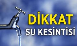 Rize'de 7 Mahallede Su Kesintisi Yaşanacak