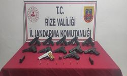 Rize'de Silah Kaçakçılarına Operasyon: 2 Şüpheli Gözaltında
