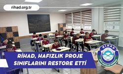 Rize Hafızlar Derneği, Riho Hafızlık Sınıflarını Restore Etti