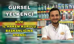 Rize İl Hakem Kurulu Başkanlığına Gürsel Yelkenci Atandı