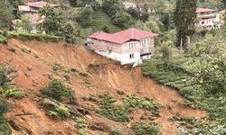 Rize'de Şiddetli Yağışın Ardından Hasar Tespiti Sürüyor