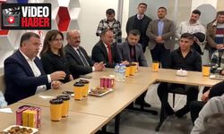 Bayburt Valisi Eldivan KYK Öğrenci Yurdunun Misafiri Oldu