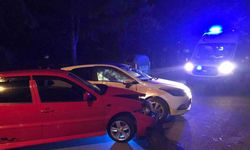Edirne’de 2 otomobilin çarpıştığı kazada 1 kişi yaralandı