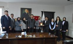 Erzurum'da  Hukuk Öğrencilerinden Başkan Göğebakan’a Ziyaret