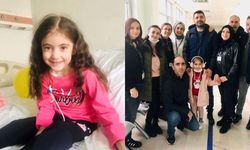 Minik Elene Trabzon’da Sağlığına Kavuştu, Tedavisinde Görev Alan Doktorları Unutmadı