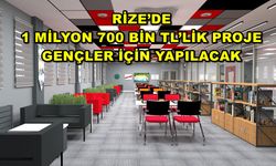 Belediye Başkanı Duyurdu, Rize’de 1 Milyon 700 bin TL’lik proje Gençler İçin Yapılacak