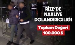 Rize'de Nakliye Dolandırıcılığı