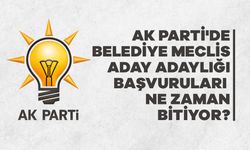 AK Parti'de Belediye Meclis Aday Adaylığı Başvuruları Devam Ediyor