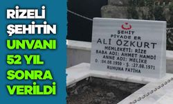 Ailesi Mücadele Etti, ‘Şehit’ Unvanı 52 Yıl Sonra Geldi