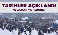 Ayder Kardan Adam Kış Festivali'nin Tarihi Açıklandı