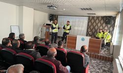 Bingöl’de servis sürücülerine eğitim verildi