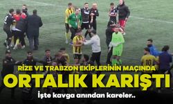 Çayeli Spor- Arsin İdmanyurdu Maçında Saha Karıştı