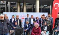 Diyarbakır’da 100 engelliye akülü araç desteği