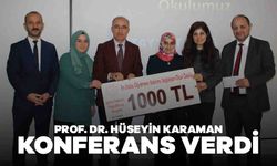 ''Eğitim Neferleri'' Töreninde Prof. Dr. Hüseyin Karaman’dan Konferans