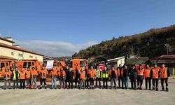 Karayolları Genel Müdürlüğü 42 Şube Şefliği karla mücadeleye dualarla başladı