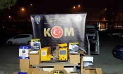 Kayseri’de kaçakçılık operasyonu: 80 bin dal doldurulmuş makaron ele geçirildi, 4 gözaltı
