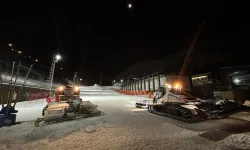 Palandöken'de Snowtrack Ekiplerinin Zorlu Görevi