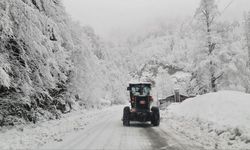 Artvin'de 19 Köye Kar Nedeniyle Ulaşım Sağlanamıyor