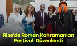 Rize'de Roman Kahramanları Festivali Düzenlendi