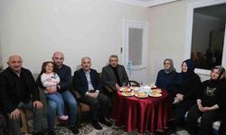 Rize Valisi Baydaş, Minik Yiğit'in Ailesini Ziyaret Etti