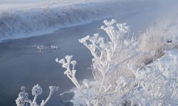 Erzurum Buz Kesti, Termometreler -21’i Gösterdi