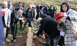 Trabzon'da Vefat Eden Öğretmenin Cenazesi Defnedildi