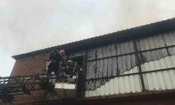 Sakarya’da orman ürünleri fabrikasında korkutan yangın