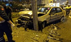 Rize'de İki Otomobilin Çarpıştığı Kazada 4 Kişi Yaralandı