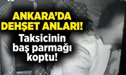 Satırlı Saldırgan Taksicinin Parmağını Kopardı