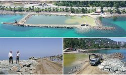 Rize Belediyesi, Halk Plajı için Çalışmaları Başlattı