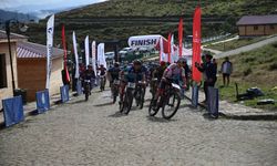 Rize'de Uluslararası MTB Cup Dağ Bisikleti Yarışları Yapıldı