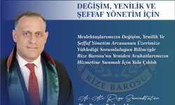 Av. Ali Rıza Sancaktutan Rize Baro Başkanlığı İçin Adaylığını Açıkladı