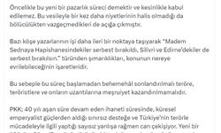 Destici: Yeni bir 'çözüm süreci', terör örgütünün bitmek üzere olan ömrünü uzatmaktır