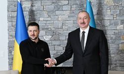 Azerbaycan Cumhurbaşkanı Aliyev, Ukrayna Devlet Başkanı Zelenskiy ile görüştü