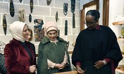 Emine Erdoğan, Ruanda Cumhurbaşkanının eşi Jeannette Kagame ile bir araya geldi