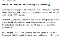 Göç İdaresi Başkanlığı: Sınır kapılarındaki günlük işlem kapasitesi 3 binden 19 bine çıkarıldı